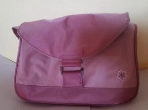 Kulturtasche - (alt)rosa - mit Blume - mit kleinem Täschchen - gebraucht - Bild 1 von 10