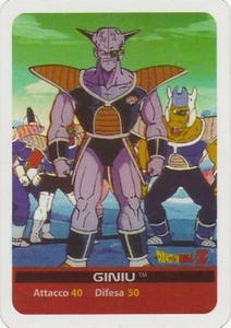 Lamincards Dragon Ball Z Edibas Serie Argento GINIU N 118 - Picture 1 of 2