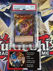 Yugioh PSA 10 Dark Magician Girl RA03-EN123 Platinum Secret Rare 6th Artwork GEM - Picture 1 of 4