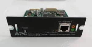 APC SMARTSLOT AP9617 NETZWERK USV MANAGEMENT KARTE DUAL SLIT DESIGN VERSION - Bild 1 von 1