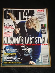 GUITAR WORLD magazine 2003, Kurt Cobain, Nirvana, Evanescence, Rancid, KISS - Bild 1 von 1