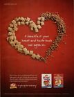 2004 Grape Nuts Shredded Wheat Post Breakfast Cereals Taste Bud Vintage Print Ad