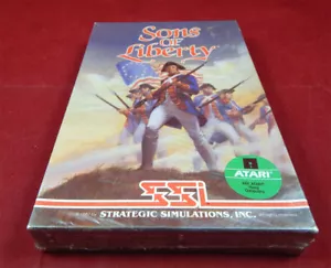 Atari XL:  Sons of Liberty - SSI 1987 *new* - Picture 1 of 2