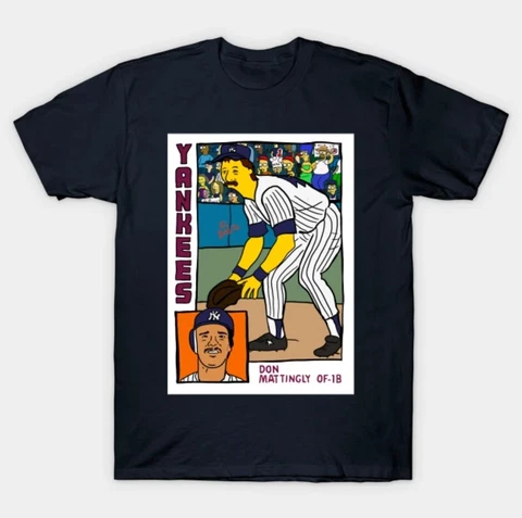 Funny DON MATTINGLY YANKEES Baseball Gift for fans T-Shirt S-3XL Cover