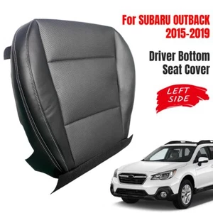 Driver Bottom Perforated Leather Seat Cover For Subaru Outback Legacy 2015-2019 - Picture 1 of 8