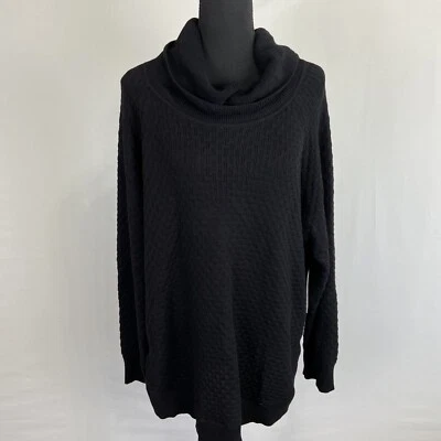 Suéter Chaos para mujer XL Pullover tejido vacaciones romanas rico negro manga larga nuevo con etiquetas Foto 1 de 4