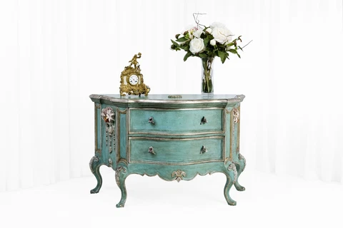 Impressive Italian Rococo Commode Cover