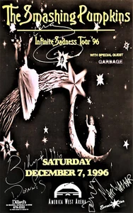 SMASHING PUMPKINS Concert Poster 12"x18" FREE SHIPPING - Picture 1 of 1