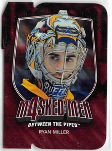 2011-12 Between The Pipes Masked Men IV Rubí Troquelados #MM31 Ryan Miller - Imagen 1 de 2