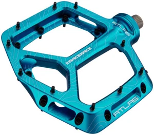 RaceFace Atlas Pedals - Platform, Aluminum, 9/16", Turquoise - Picture 1 of 1