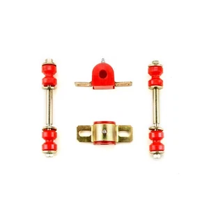 Red Poly Sway Bar Link Bushing Set Fits 1968 - 1970 Chevrolet Chevelle El Camino - Picture 1 of 3