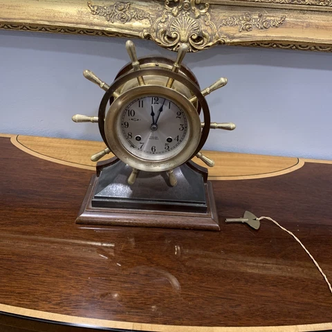 CHELSEA SHIP'S BELL CLOCK MARINER MODEL - CIRCA 1955 - 1959 Cover
