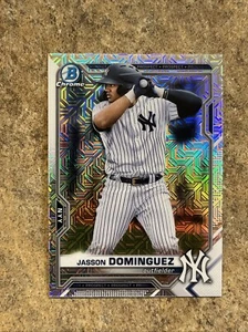 2021 Bowman Chrome Prospects Jasson Dominguez RC Mojo Refractor Insert #BCP-213 - Picture 1 of 6