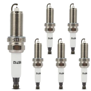 Iridium Spark Plugs 6x Fits BMW 328i 528i xDrive 128i 323i BMW X3 X5 Z4 - Picture 1 of 6