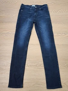 Levi's Denizen 288 Jeans Mens 31x31 Skinny Black Denim Grunge Rockstar Feel - Picture 1 of 13