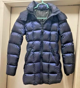 ANDREW MARC Women's Premium Fill Down Packable Hooded Puffer Jacket Size XS - Picture 1 of 14
