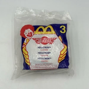 Transformers Beast Machines Megatron Complete Mcdonald's Happy Meal 2000 Sealed - Picture 1 of 7