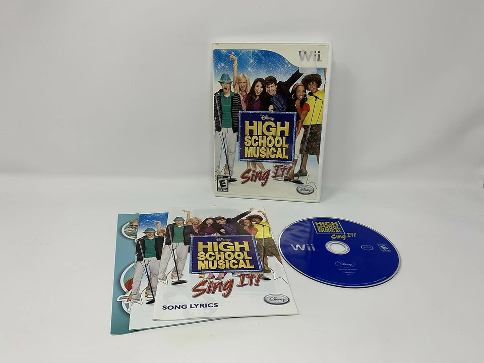 High School Musical: Sing It - Nintendo Wii (works on Wii-U) - Complete in box - Image 1 of 1