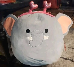 Malvaviscos Mila Elefante 14" Gris Peluche Juguete Kellytoy NUEVO - Imagen 1 de 8
