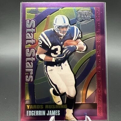 2000 Topps Chrome Own the Game Refractor Edgerrin James #OTG6 HOF - Image 1 of 2