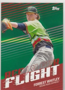Topps Pro 2020 debut Forrest Whitley listo para volar verde 29/99 Astros - Imagen 1 de 1