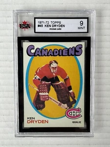 1971 Topps Hockey #45 Ken Dryden Canadiens RC Rookie HOF PSA 9 " PACK FRESH " - Picture 1 of 4