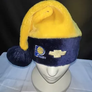 Indiana Pacers Chevy Santa Hat Adult Size 27 - Picture 1 of 7
