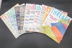 THREADS Magazine Lot 11 Issues 2003, 2004, 2005, 2014, 2015, 2016 Very Good - Imagen 1 de 15