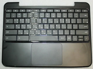 Samsung Chromebook XQ500C21 Palmrest with Keyboard BA75-03065B - Picture 1 of 2