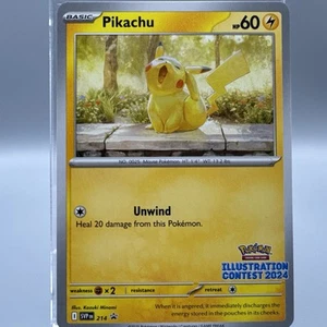 Pikachu - 214 (Illustration Contest 2024) 214 Sv: Scarlet & Violet Promo... - Bild 1 von 7