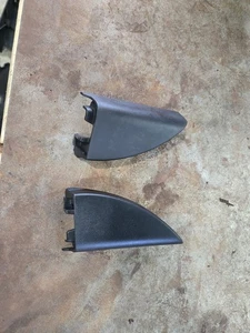 2006-11 Honda Civic Coupe Inner Door Side Mirror Bolt Cover Trim Set RH LH OEM - Picture 1 of 5