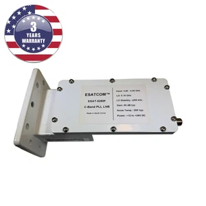 Nuevo ESATCOM™ ESAT-5250F C-Band PLL LNB 3.4 - 4.2 GHz ±250 kHz Estabilidad Tipo F - Imagen 1 de 3