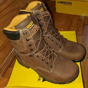 Carolina CA8021 8" Insulated Waterproof Broad Toe Work Boots US Mens Size 11.5 D - Picture 1 of 6