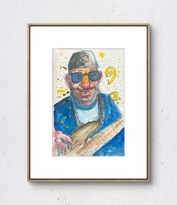 Páginas de cuaderno de bocetos aleatorias: bajo Ian Alison: papel: neoexpresionismo único 6x19 Foto 1 de 4