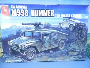 1/35 Kit Vintage AMT / ERTL #8672 AM GENERAL M998 HUMMER TOW MISSILE CARRIER - Picture 1 of 4