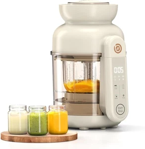 Auto Baby Food Maker, Glass Baby Food Mills, Baby Blender & Steamer - Picture 1 of 8