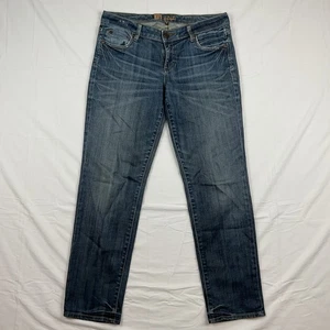 Kut From The Kloth Jeans Womens  6 Blue Stretch Denim Straight Leg Casual - Picture 1 of 11