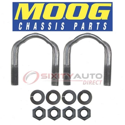 MOOG Rear Universal Joint U-Bolt Kit for 1979-1989 Ford Bronco - Driveline hm Foto 1 de 4