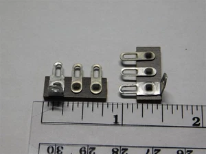 25 tiras terminales fenólicas vintage con 3 orejetas de soldadura con asas de extremo conectadas a tierra - Imagen 1 de 1