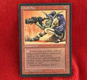 Magic The Gathering Orcish Spy (Gelon) Fallen Empires Regular Red - Picture 1 of 2