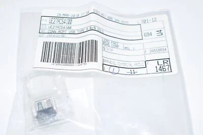 NUEVO Amphenol UE27AC54100 USB-A (USB TIPO-A) USB 2.0 Conector de Receptáculo 4 Posiciones Foto 1 de 3