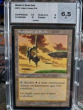 Mrm fr/vf serra's sanctum-sanctuary of serra grade 6,5 ex + mtg magic usg