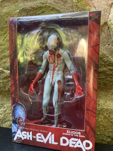 NECA Ash Vs. Evil Dead Eligos  7" Action Figure New in Non Mint Box Deadite Cover