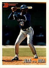 1993 Bowman Toronto Blue Jays Baseball Card #519 Juan de la Rosa Rookie