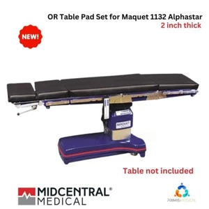 Midcentral Medical MCP-1110 OR Table Pad Set for Maquet 1132 Alphastar - Picture 1 of 4
