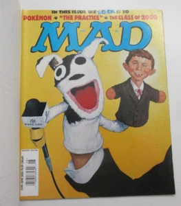 MAD MAGAZINE #394 GIUGNO 2000 CON MAILER POKEMON LA CLASSE PRATICA DEL 2000 VF/NM - Foto 1 di 4