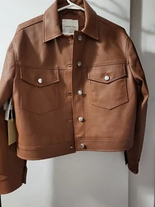 Neu mit Etikett Aritzia Wilfred Free Gaze Jacke Größe XS epicurean braun         - Bild 1 von 8
