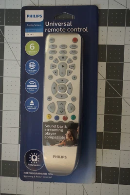 Philips 6 Device Universal Remote Control Elite Fully Backlit, All Brands New - Image 1 of 2