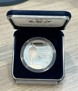 2003 NATIONAL WILDLIFE REFUGE SYSTEM CENTENNIAL PROOF SILVER - Picture 1 of 3