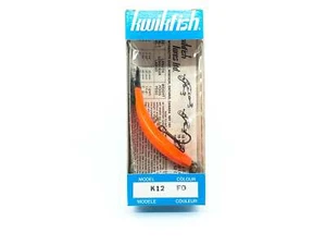 Kwikfish K12 FO Fire Orange Color New in Box Old Stock - Picture 1 of 4
